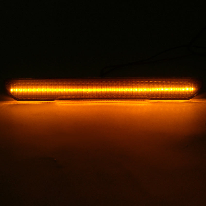 Smoke Lens Amber LED Side Marker Light for GMC Sierra 2500 3500 HD 2020+ 4PCs
