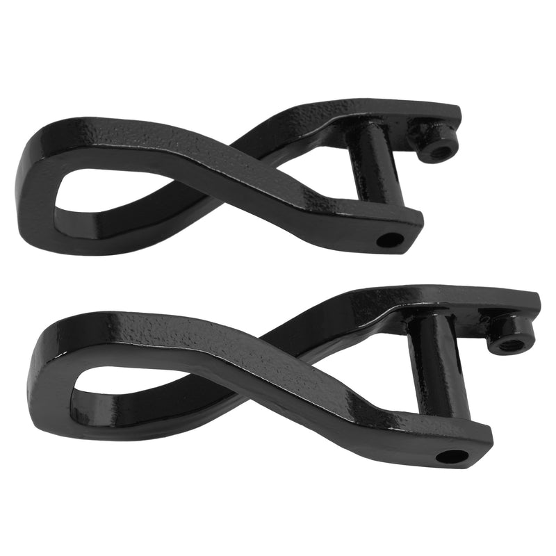 Heavy Duty Front Car Tow Hooks With Bolts for GMC Sierra 1500 2019-2026 Black