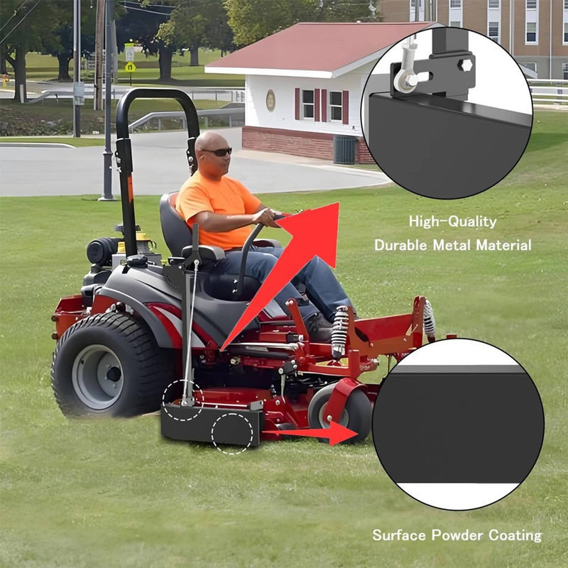 61" Chute Blocker Steel for ICD IS700Z ISX800 IS2100Z IS3100Z IS3200Z Mower