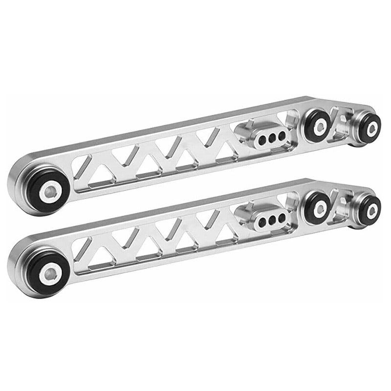 Silver Billet Rear Lower Control Arm Subframe Brace for Honda Civic EK 1996-2000