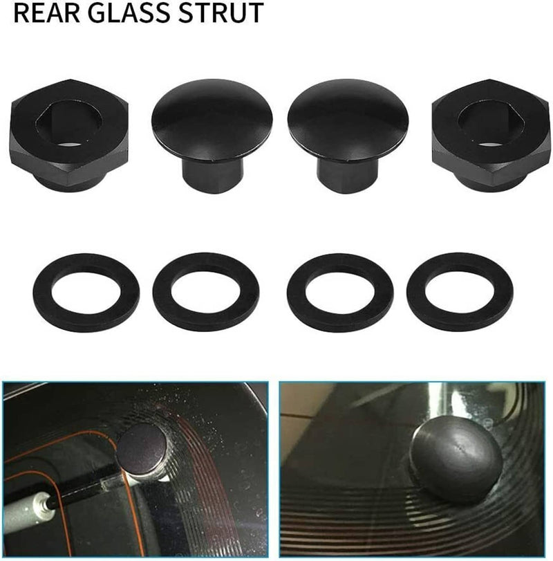 Rear Glass Strut Hardware Kit for Honda Civic 92-95 3Dr Hatchback EG6 CRV