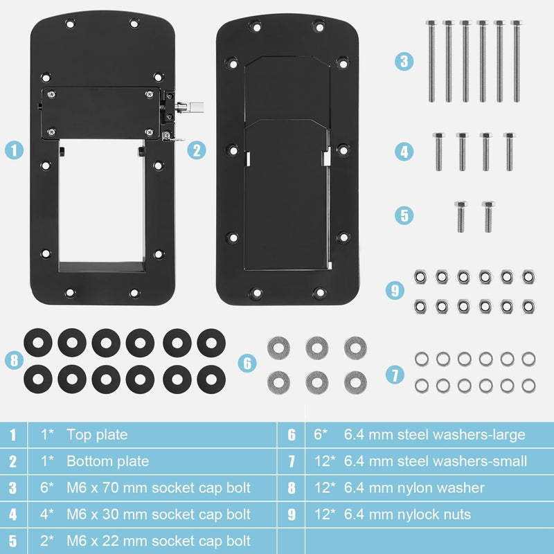 8M0092064 Xi Quick Release Mounting Bracket for MotorGuide Xi3 Xi5 Motors