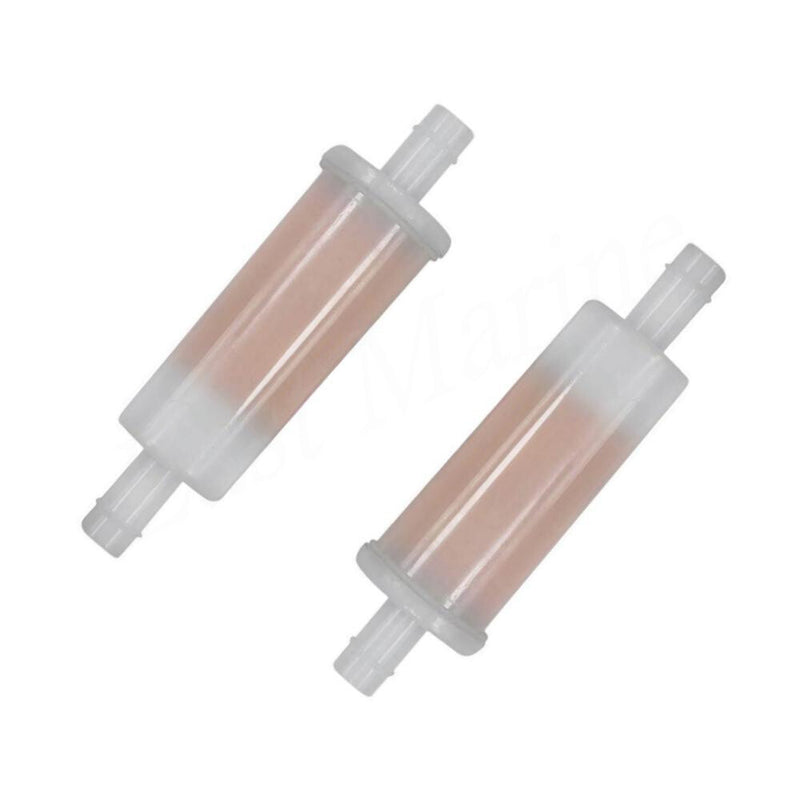 3/8" Fuel Filter for OMC Johnson Evinrude 398319 802128A1 2 Pieces
