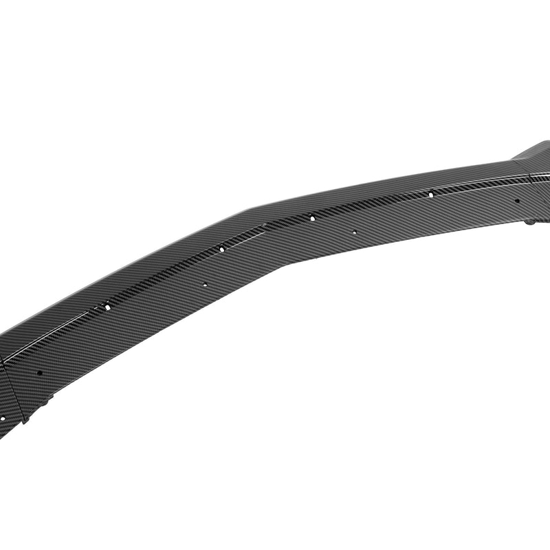 Front Bumper Lip Splitter Carbon Fiber Look for Camaro SS 16-21 LS LT RS 19-21