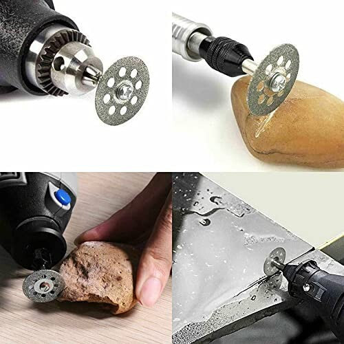 50X Diamond Cutting Wheel for Dremel Rotary Tool Die Grinder Metal Cut Off Disc