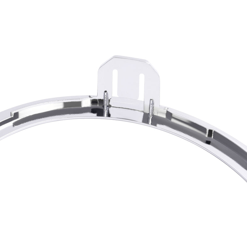 Left Right Fog Light Cover Bezel With Chrome Ring Trim for Honda Pilot 2012-2015