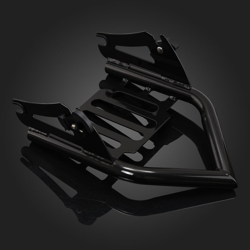 Black Detachable Luggage Rack for Harley Touring 2009-2025 Street Road Glide US