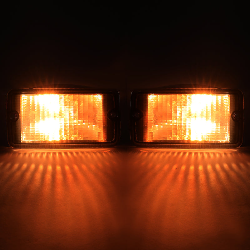 Smoke Bumper Signal Fender Side Marker Lights for Jeep Wrangler TJ 1997-2006