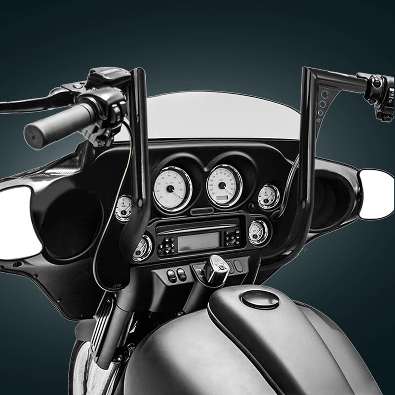 DNA 16" Monkey Bagger Meathook Bar Handlebar for Harley Electra Glide Baggers
