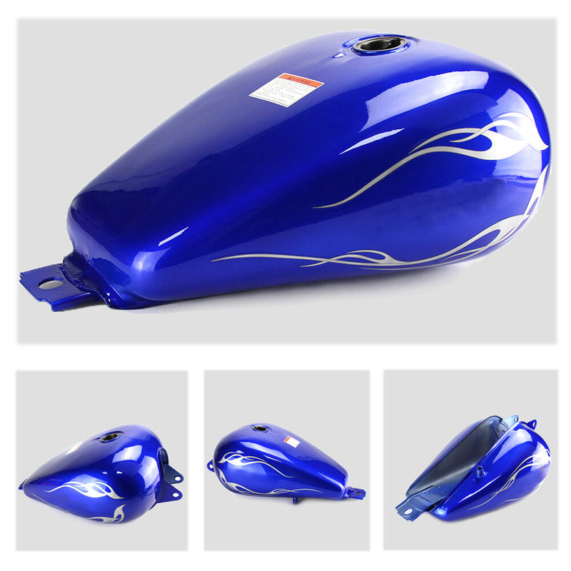 Fuel Gas Tank 3.4 Gallons Blue for Honda CMX250 Rebel 1985-2016