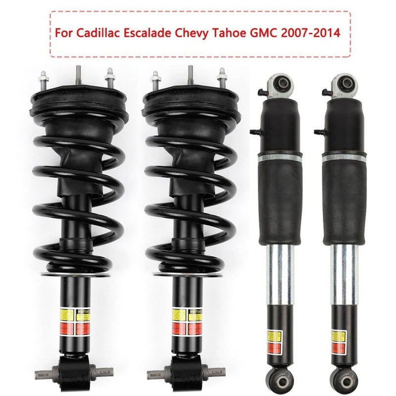 Front Rear Shock Struts w/ Magneride for Cadillac Escalade Tahoe GMC 2007-2014