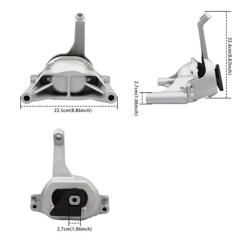 Auto CVT Engine Motor Transmission Mount Kit for Nissan Altima L4 2.5L 2007-2015
