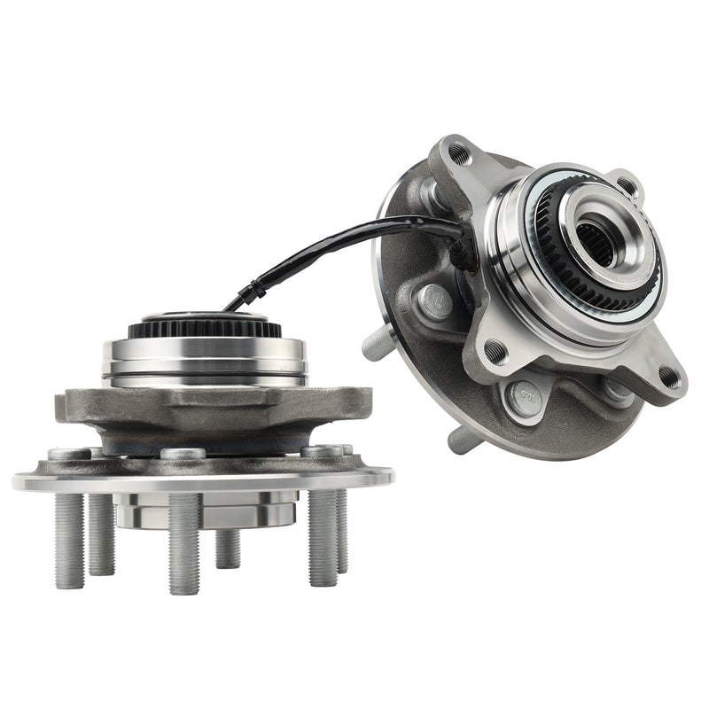 Front Wheel Bearing Hub Assembly for Ford F-150 F150 2018-2020 4WD Pair