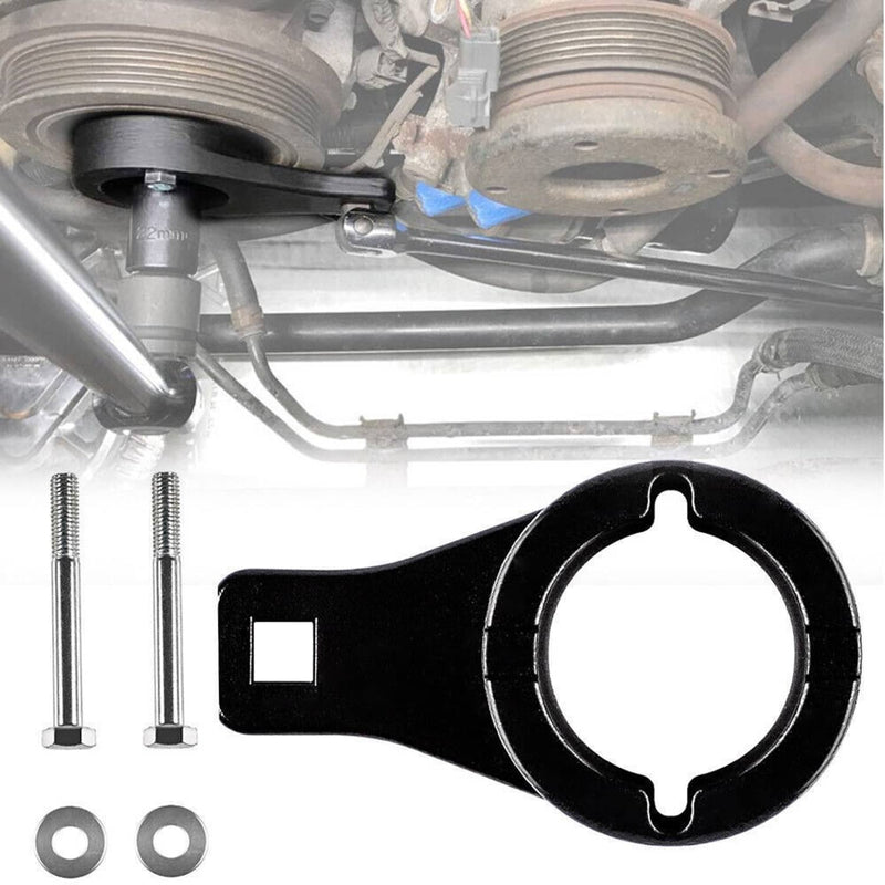 Harmonic Damper Pulley Holding Tool Set Crankshaft Crank Holder for Lexus Toyota