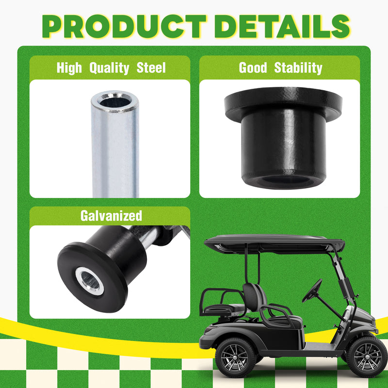Leaf Spring Bushing Set Full Kit for Club Car Precedent Onward Golf Cart