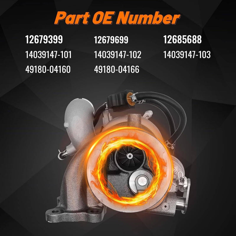 Turbo Turbocharger 12699230 for 2018-2022 Chevrolet Equinox GMC Terrain 1.5L