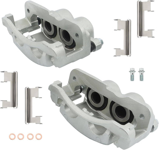 DURAFORCE Front Brake Calipers 2PCS for Chevy Silverado 1500 GMC Sierra Yukon