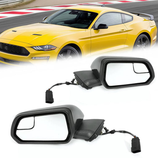 DURAFORCE Pair Power Mirrors for Ford Mustang 15-20 3 Pin Driver Passenger Side
