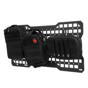 DURAFORCE Aluminium Tailgate Tactical Molle Panel Storage Bag for Jeep Wrangler JK 07-22