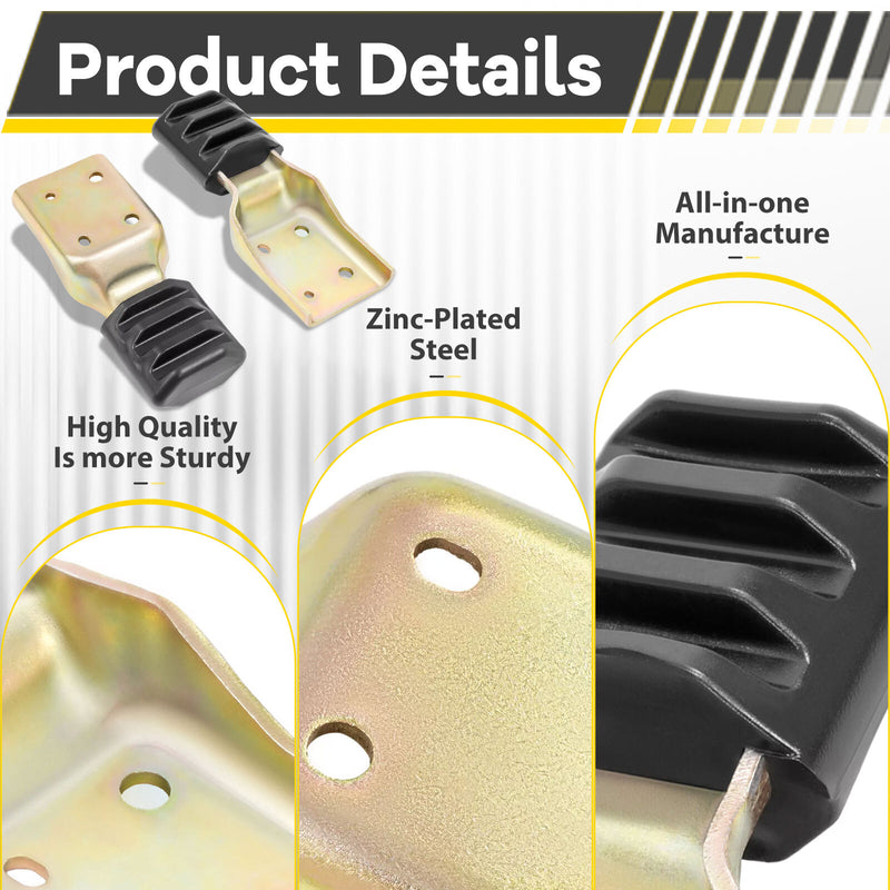 MPB75133 Upper Trunk Hood Guide Bracket for Peterbilt 388 389 L11-6133 2 Pieces
