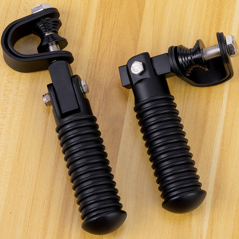 1" to 1.25" Highway Engine Guard Crash Bar Foot Pegs for Harley Touring 883 Yama