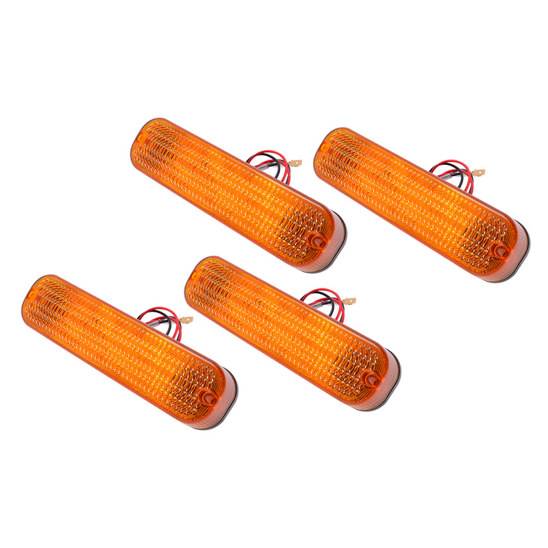 #AR60250 4 LED Amber Flashing Cab Lights for John Deere 30 Series 4030 4230 8450