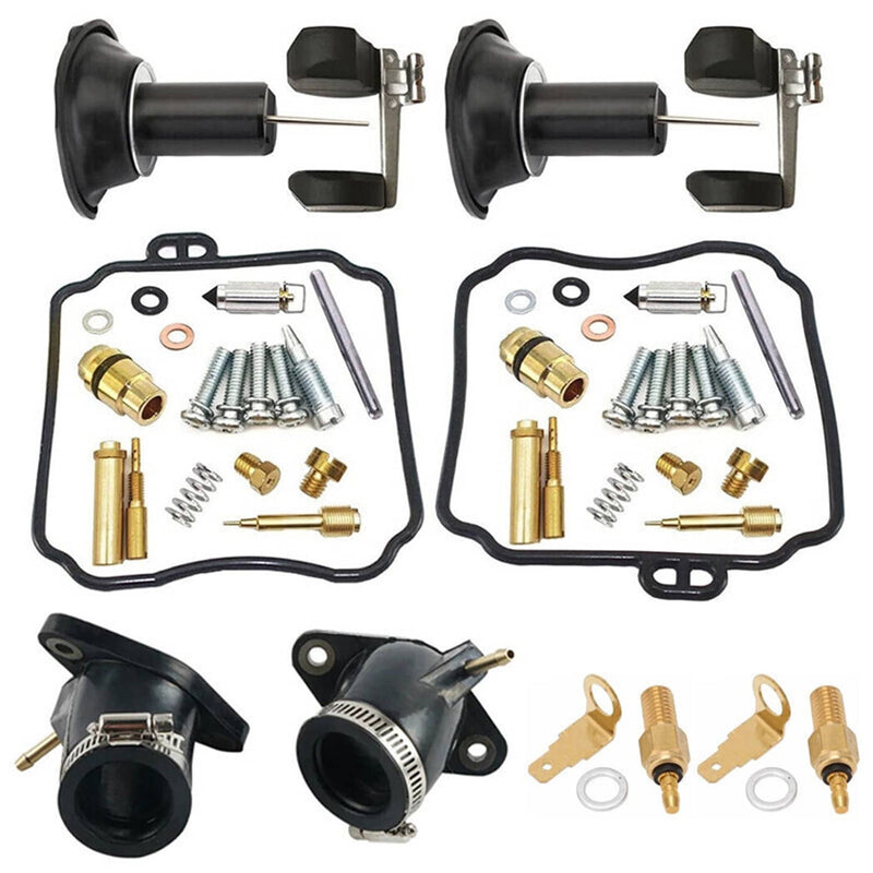 2Pcs Carburetor Rebuild Kit Carb Repair for Yamaha V Star 650 XVS650