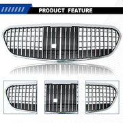 DURAFORCE Grille for Maybach for Mercedes Benz W223 S450L S500 S580 S680 2021-2024 Chrome