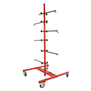 DURAFORCE Powder Coated Adjustable Tree Paint Stand for Autobody Door Fender Panel