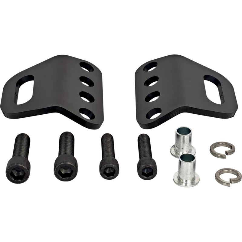 DURAFORCE 66051 Rear Tie Down Bracket Kit for Harley Touring 2010-up Motorcycle