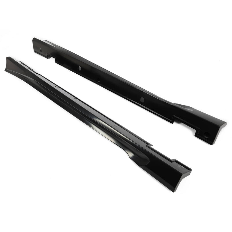 DURAFORCE Black Add-On Side Skirt Extensions for Honda Accord 2018-2022 JDM 4DR