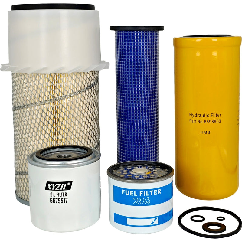 Maintenance Filter Kit for Bobcat Skid Steer Loader 6598903 6675517 3885315