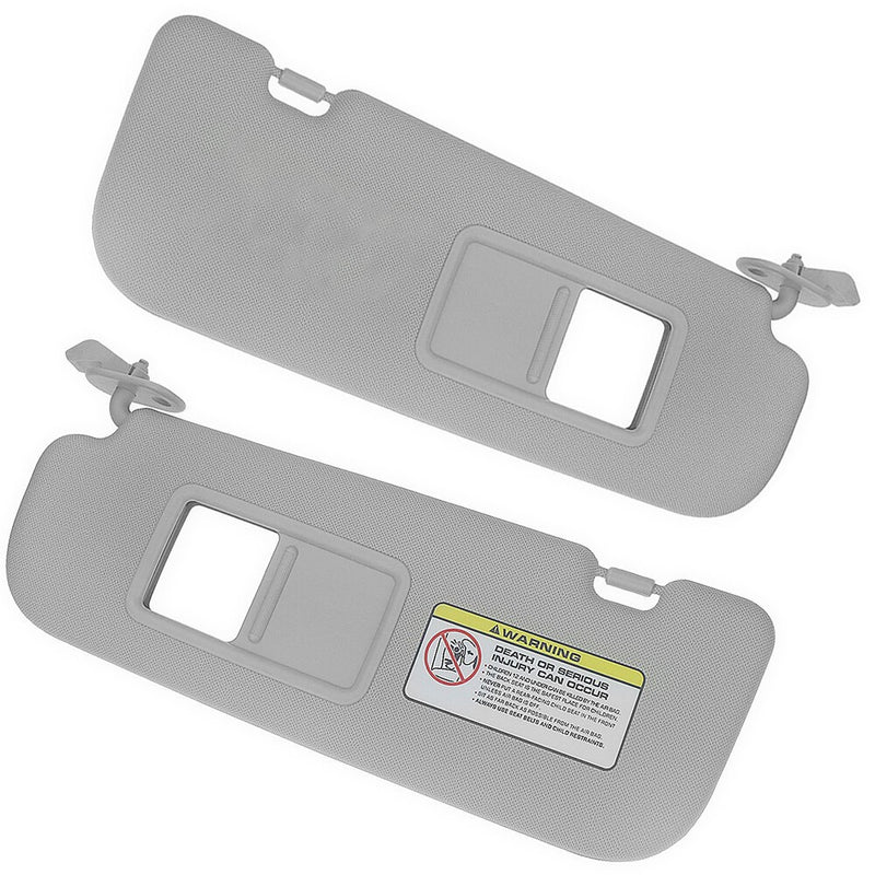 Sun Visor Set Driver Passenger Mirror for Hyundai Veloster 2012-2015 Pair