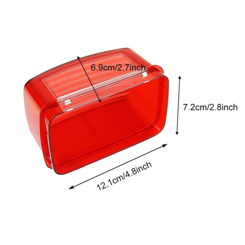 Red Tail Light Lens for Yamaha Rhino 450 660 700 Kodiak Grizzly Bigbear Bruin