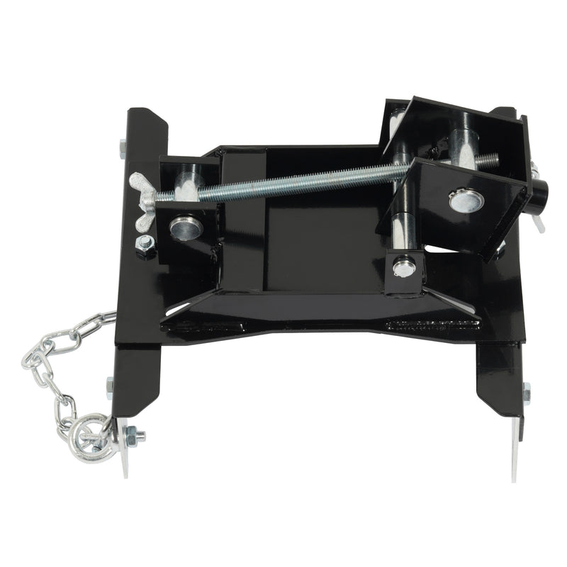 Transmission Floor Jack Adapter 1100lbs Capacity for Repair Tool Black Silvery
