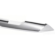 DURAFORCE Front Upper Top Grille Hood Molding Trim Chrome for GMC Sierra 1500 2022-2024