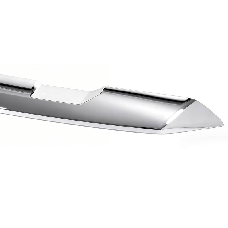 DURAFORCE Front Upper Top Grille Hood Molding Trim Chrome for GMC Sierra 1500 2022-2024