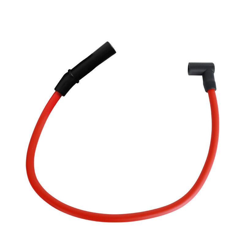 10.5mm Racing Spark Plug Wires Set for Ford 5.0L 5.8L SB SBF 302 Red Engine