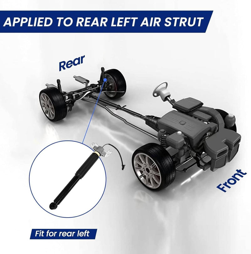 4Pcs Shocks Strut Assys Front Rear w/ Electric for Cadillac XTS 2013-2019
