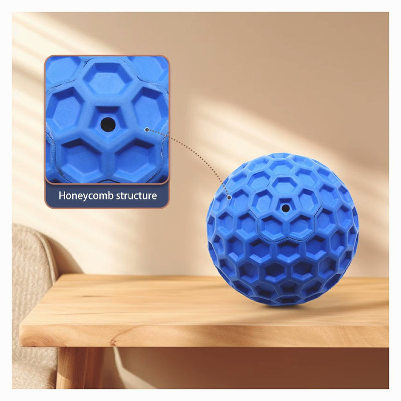 Squeaky Dog Toys for Aggressive Chewers Indestructible Balls Blue