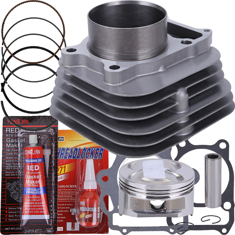 TRX300EX Top End Rebuild Kit Cylinder Piston Gaskets 80mm for Honda 1993-2008