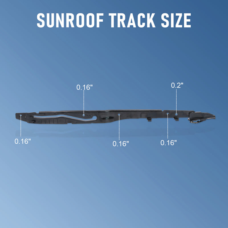 Sunroof Track Assembly Repair Kit Fits F150 2015-2020 F250 F350 F450 2017-2019