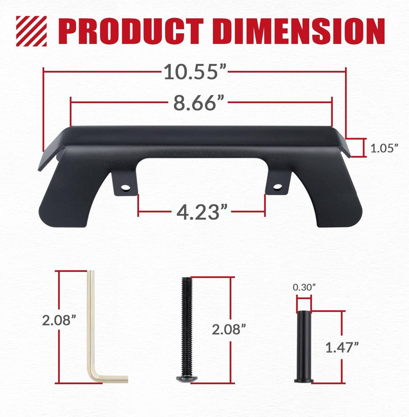 Generator Theft Deterrent Security Bracket for Honda EU2200i EU2000i, 2 Pack