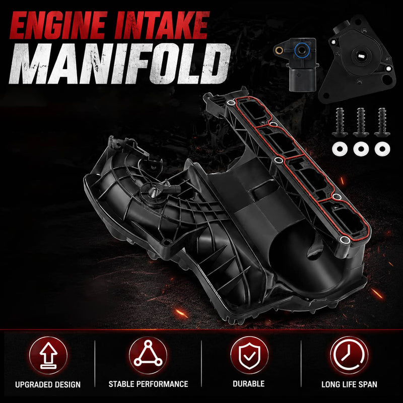 Intake Manifold w/Runner Control Valve Sensor for Jeep Patriot Dodge 2007-2017