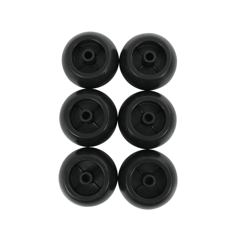 6 Pcs Deck Wheel Kits for Exmark Viking Lazer Z Toro Groundsmaster Mowers