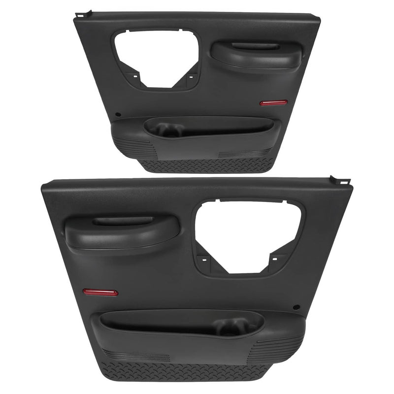 DURAFORCE Interior Gray Door Panel Trim for Chevy Kodiak for GMC Topkick 2003-2009 2DR