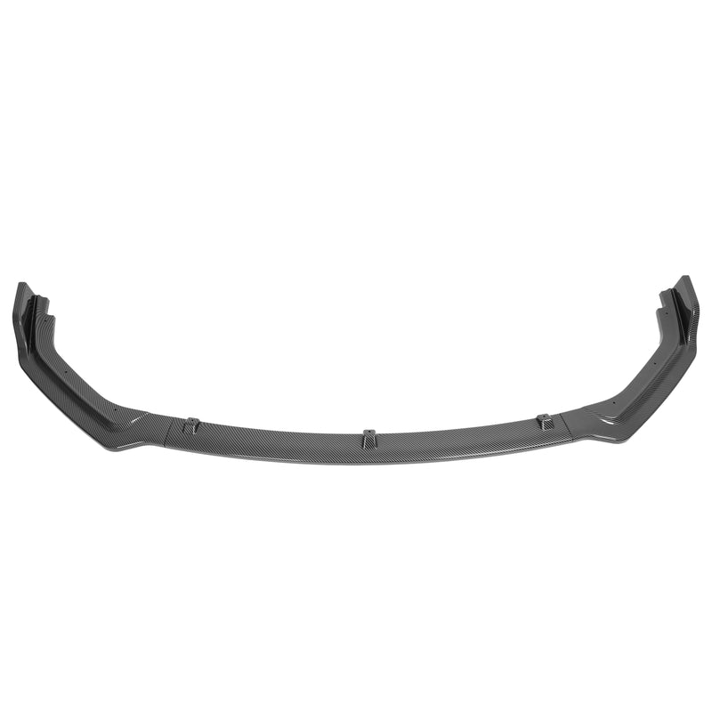 Carbon Fiber Color Front Bumper Lip Splitter for Infiniti 2018-24 Q50 Luxe Base