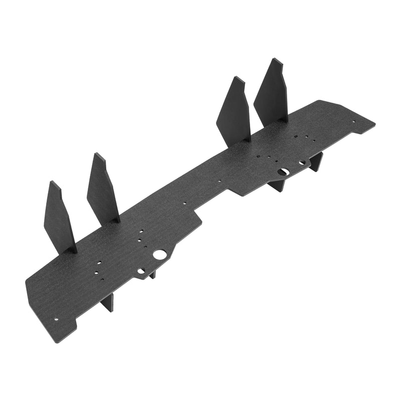 Black Rear Bumper Winglet Splitter Diffuser Fin for Subaru WRX STI 2015-21