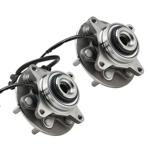 DURAFORCE 515177 Front Wheel Hub Bearing for Ford F-150 3.5L 2018-2020 4WD RH LH 2 Pieces