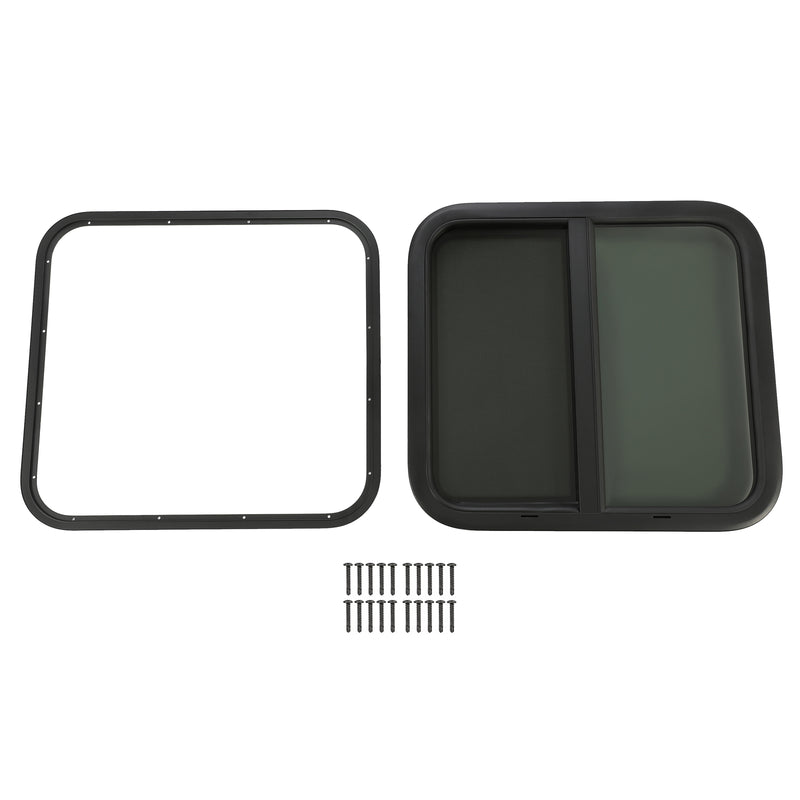 Tinted Glass Horizontal Sliding Window for Camper Trailer RV 24" x 22